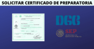 Certificado de preparatoria: DGB SEP