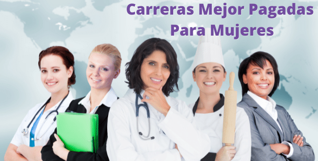 Carreras mejor pagadas para Mujeres de México